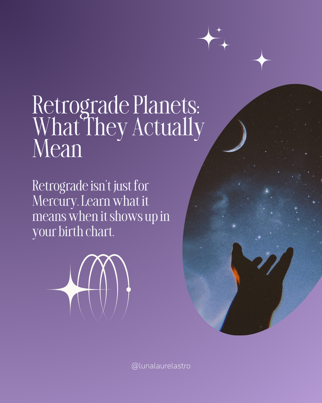 Retrograde doesn't just mean Mercury chaos. Every planet goes retrograde at some point, and each one asks something different of you.